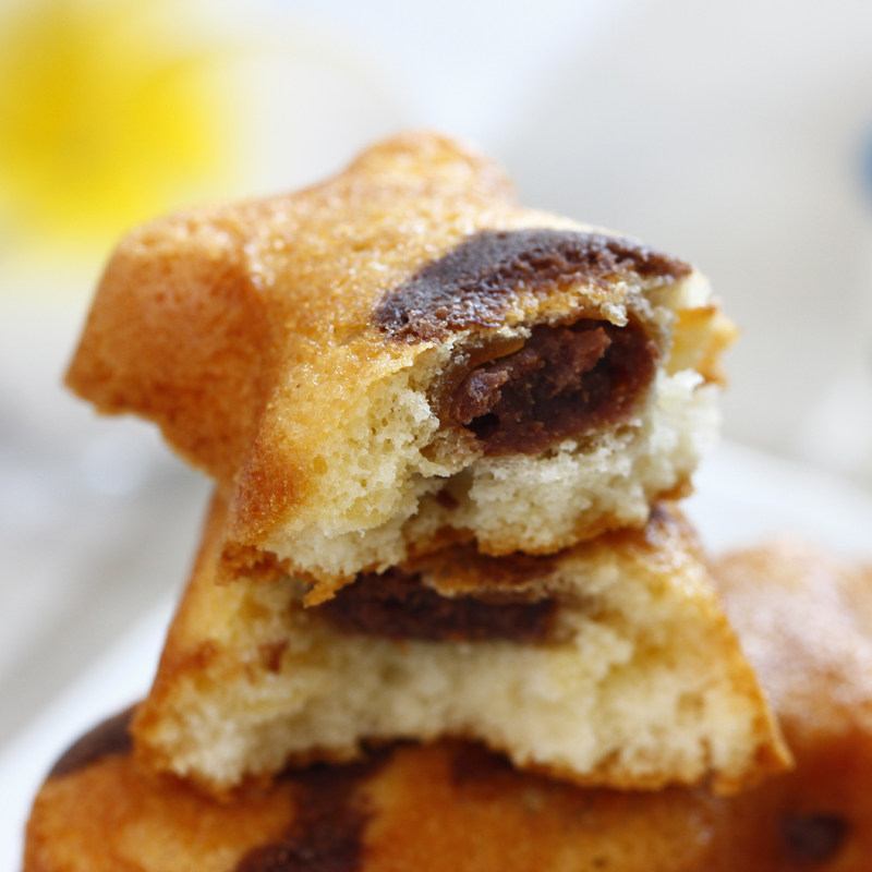 韩国好丽友打糕鱼鱼形巧克力红豆夹心蛋糕174g/盒进口点心下午茶