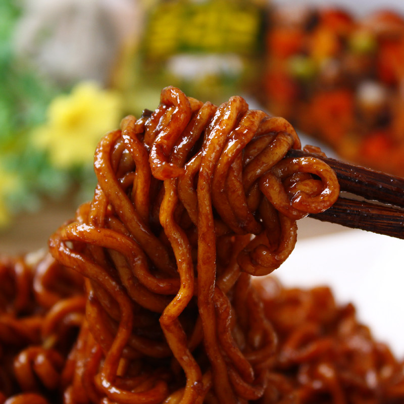 韩国进口农心炸酱面140gx5包速食面方便面面条泡面干拌面韩式拉面