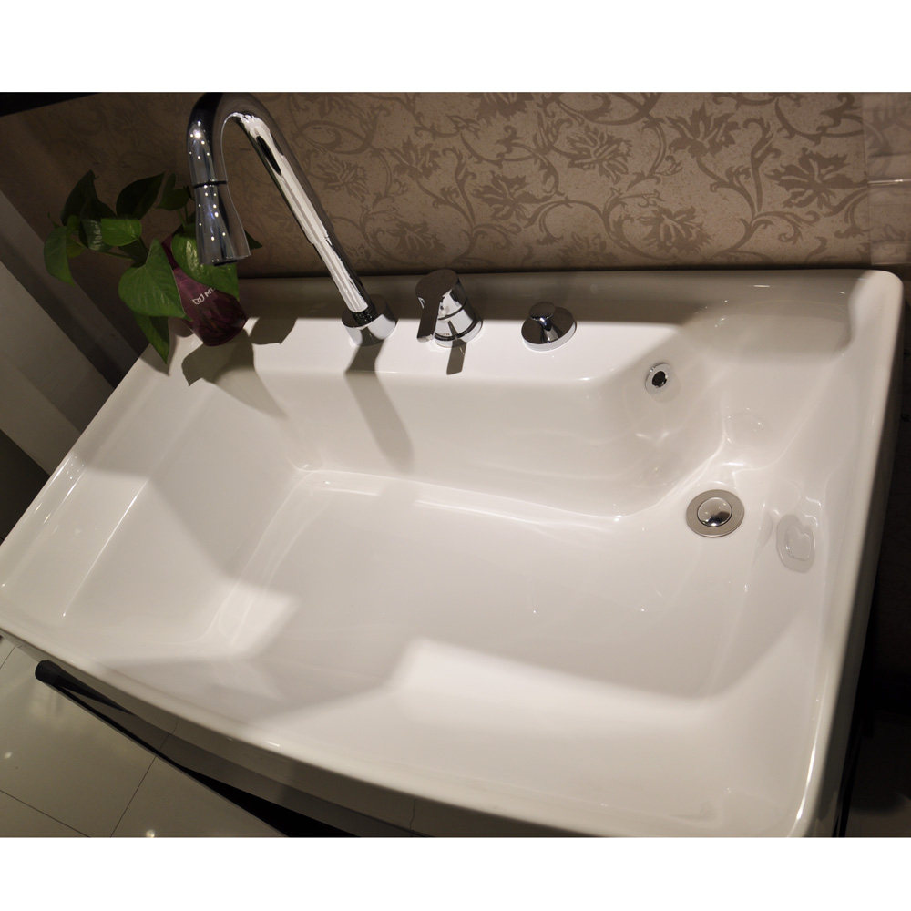 摩恩浴室柜组合古典风格拉普兰黑檀色x2小户型浴室柜洗脸盆洗漱台