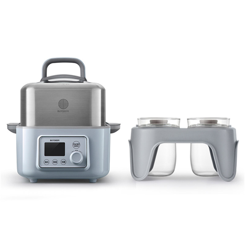 buydeem北鼎蒸炖锅家用电蒸锅预约炖锅隔水蒸炖锅玻璃盅g55全配