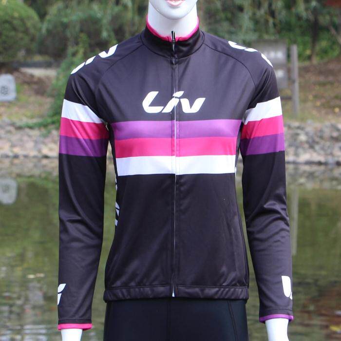 giant捷安特女士骑行服长袖骑行服春秋骑行服liv骑行服女式车衣