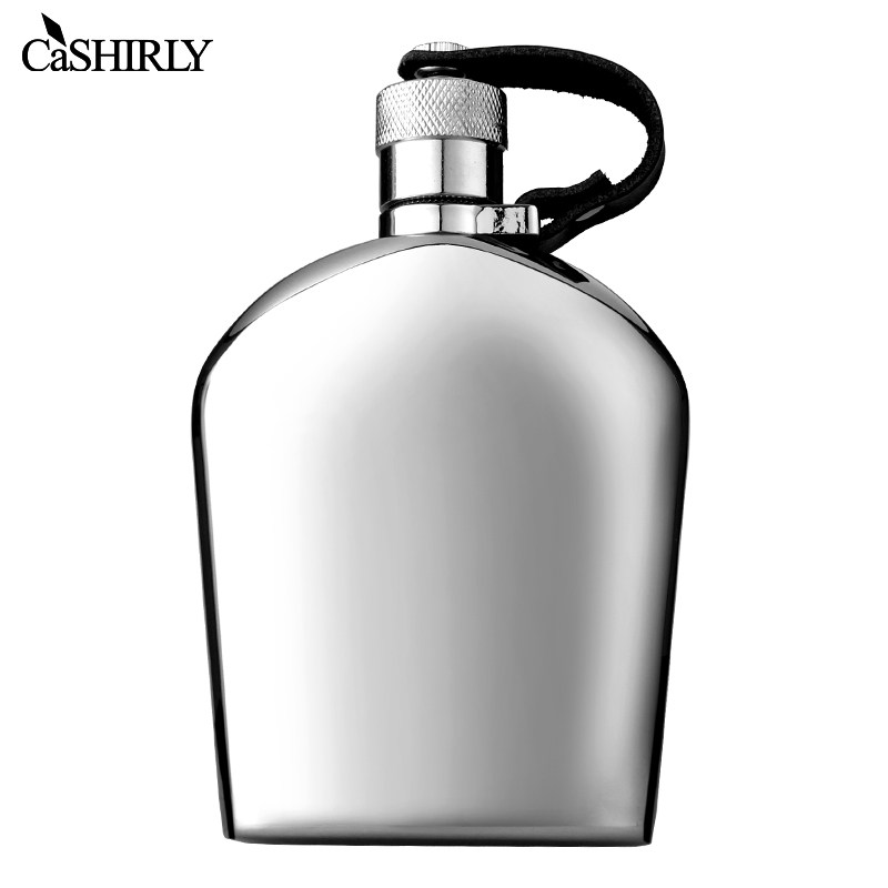 凯尚莱不锈钢小酒酒壶德国随身户外便携水壶5盎司酒具