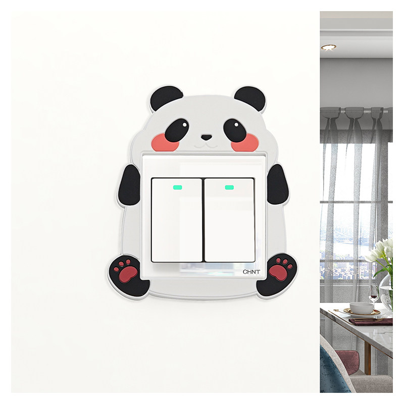开关边框套装装饰墙贴墙壁插座贴纸遮丑轻奢开关贴