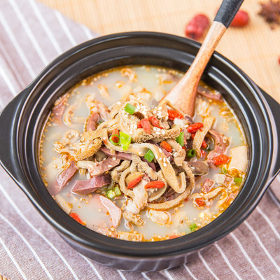 大庄园锡盟羊杂2斤美味肉汤加热即食熟食真空羊汤生羊肉