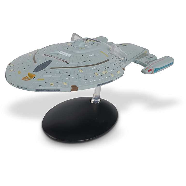 星际迷航航海家星舰xl模型原装eaglemoss合金成品舰艇