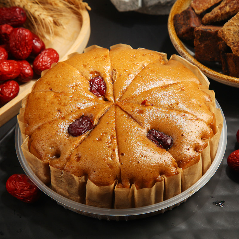 新疆包邮安井红糖发糕早餐速食正宗手工小米传统中式糕点