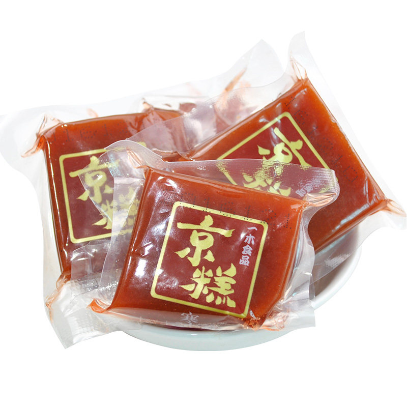 东北特产一木京糕500克山楂糕蜂蜜山楂条蜜饯酸甜可口休闲零食