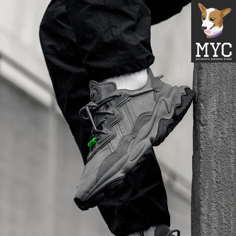 adidas阿迪达斯ozweego易烊千玺全黑武士老爹鞋ee6461ee7001