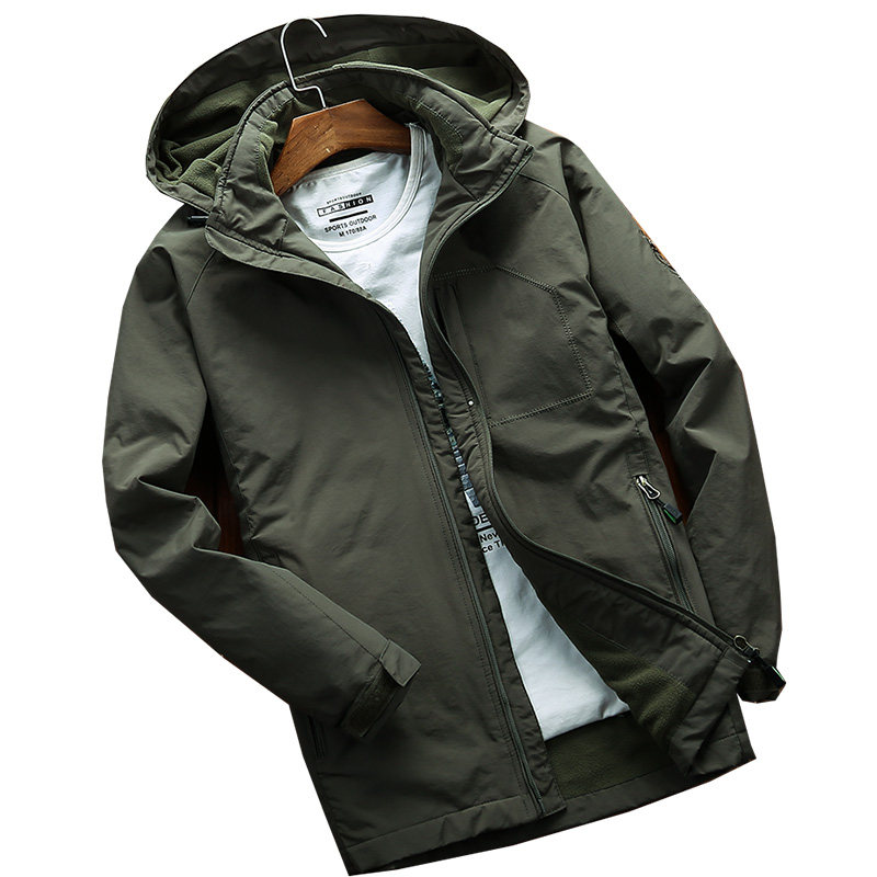 摇粒绒夹克冬季户外休闲衣服透气冲锋春秋拉绒夹克