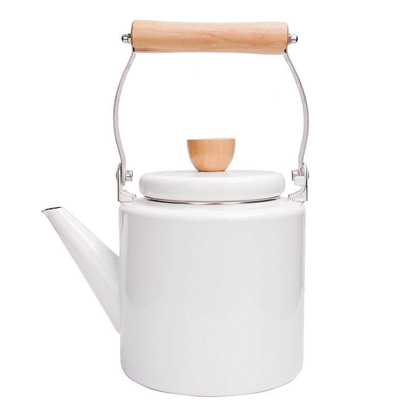 水壶搪瓷珐琅烧水壶凉水餐馆茶壶开水加厚电磁炉烧水壶