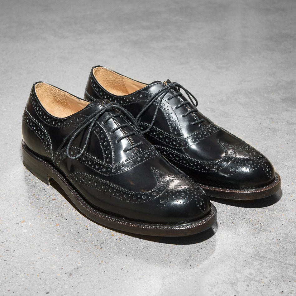 前行吧!固特异商务休闲全布洛克款式雕花牛津鞋巴洛克皮鞋