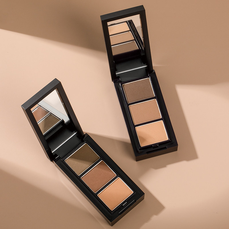 unny眉粉女防水防汗不脱色持久自然修容三色眉粉盘正品官方旗舰店