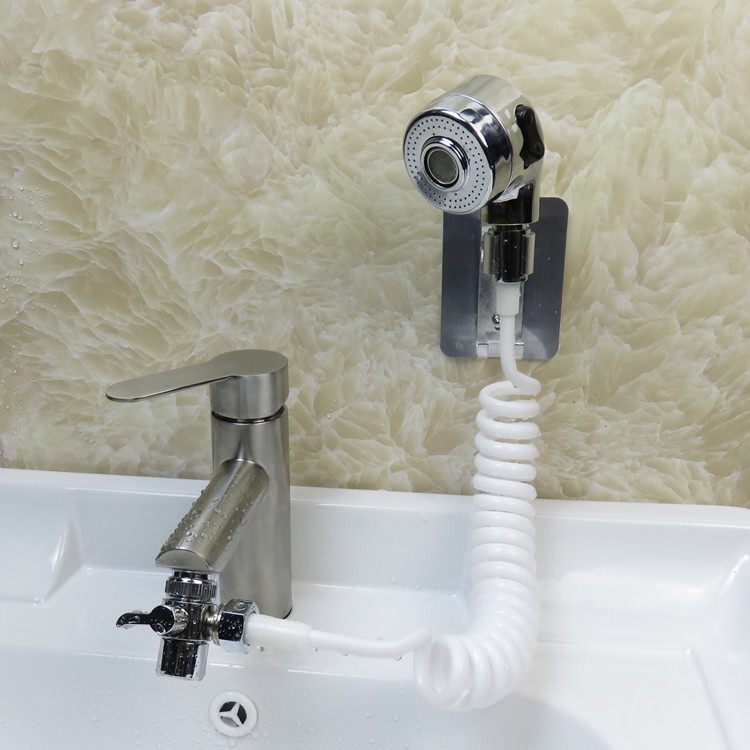 水龙头外接洗头花洒两用洗脸池用可伸缩延伸脸盆花洒