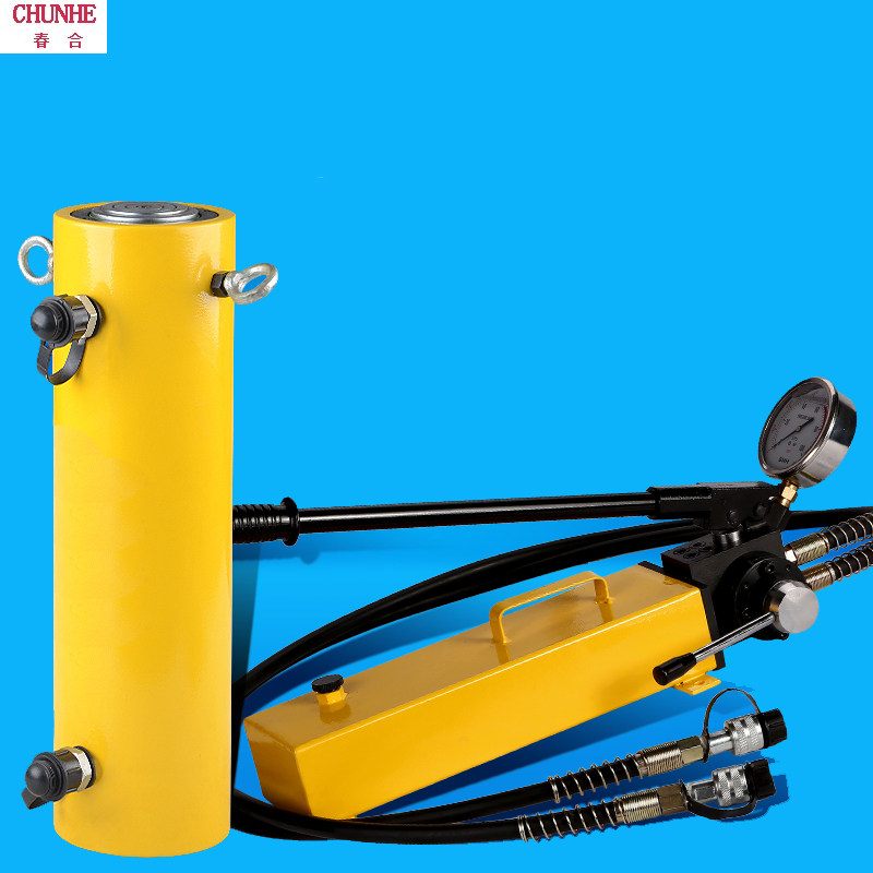 双动液压千斤顶 双回路大吨位 双作用油缸 液压缸 油压起重设备