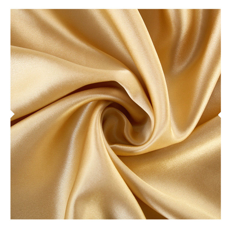 姆米真丝面料桑蚕蚕丝布料silk纯色苏州素绉丝绸布面料