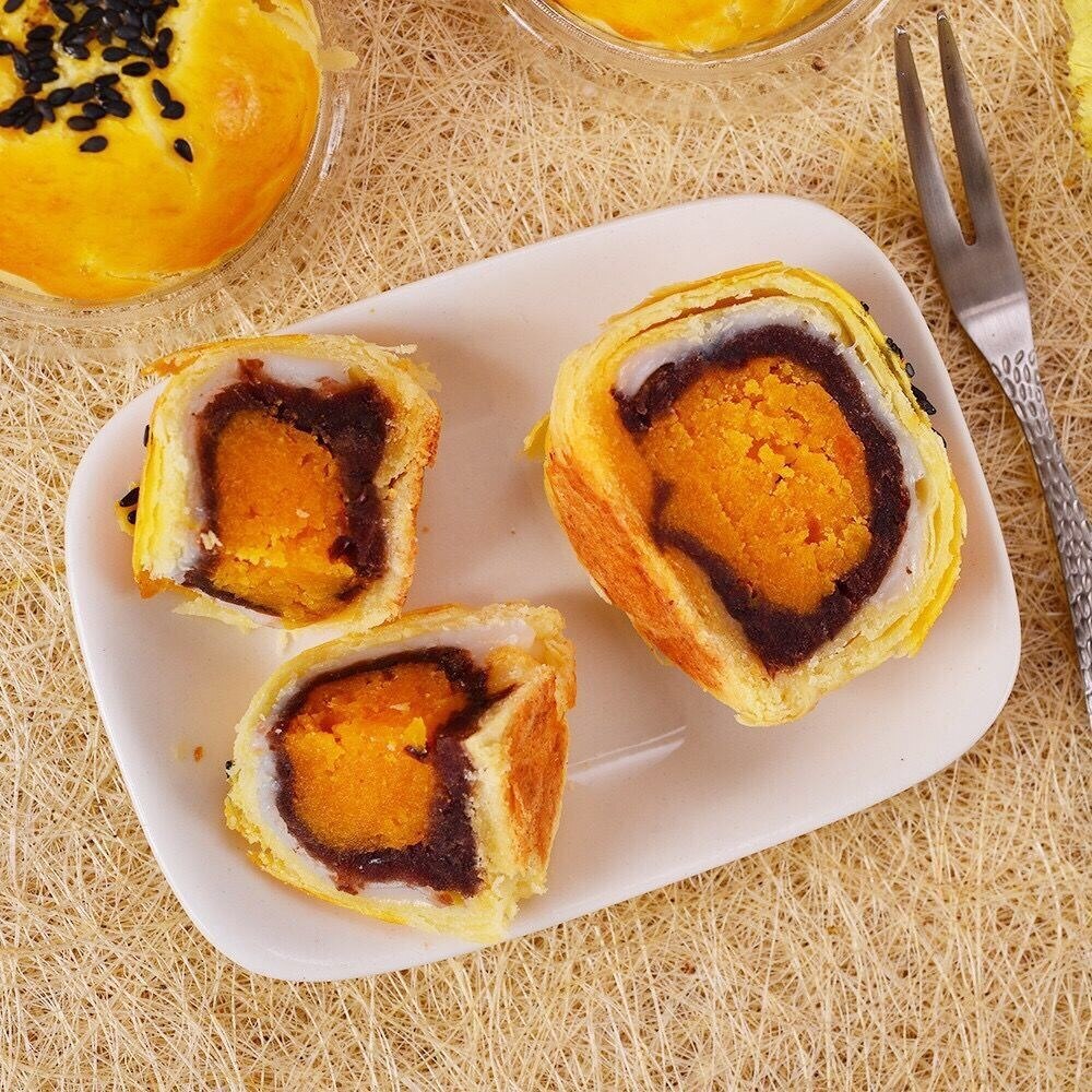 规格雪媚娘蛋黄55g16枚糕点可选手工馅饼传统传统中式糕点