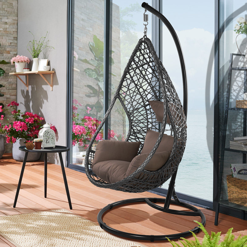 吊椅阳台休闲椅藤椅吊篮椅子室内懒人秋千摇椅家用吊床摇篮椅鸟巢