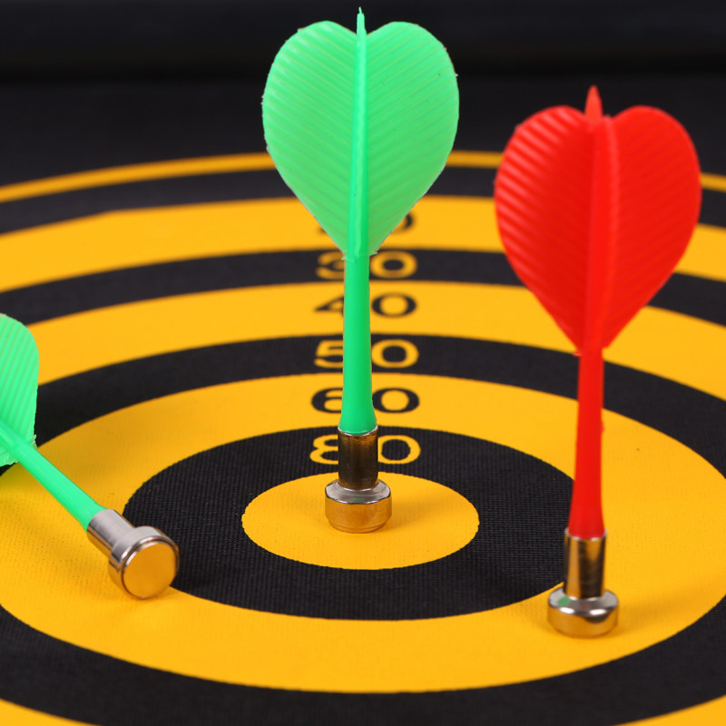 磁性飞镖针加强型磁性针吸铁石平头成人安全磁铁飞镖专业强力磁铁