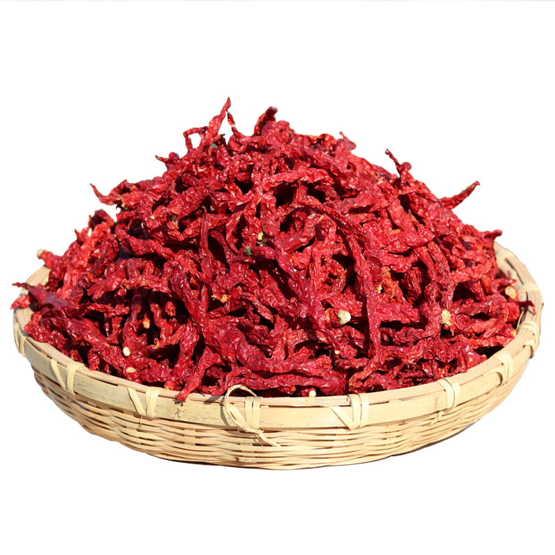 红辣椒干货500g香辣荆条辣椒微辣农家自制晒干辣椒粉料