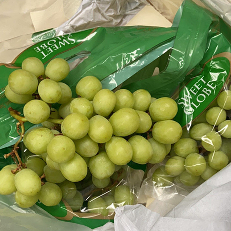 秘鲁脆甜青提卜卜脆提子青葡萄当季新鲜水果2斤装广东省顺丰包邮