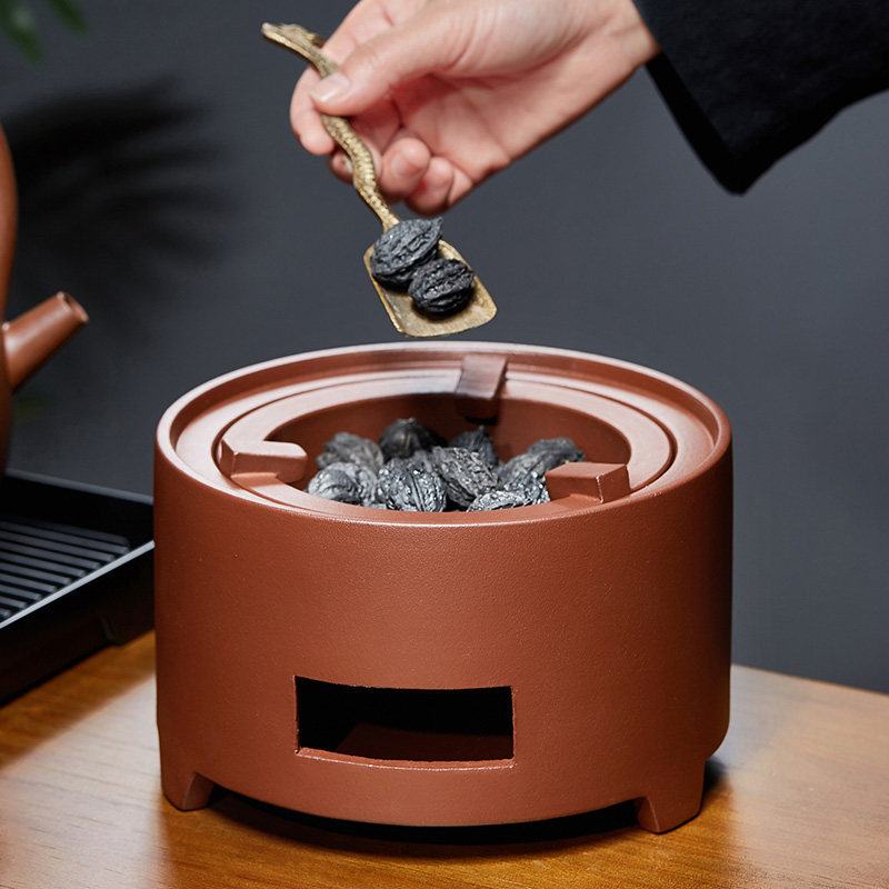 茶炉紫砂炭炉明火围炉烧茶器小炉子木炭火炉煮茶炉