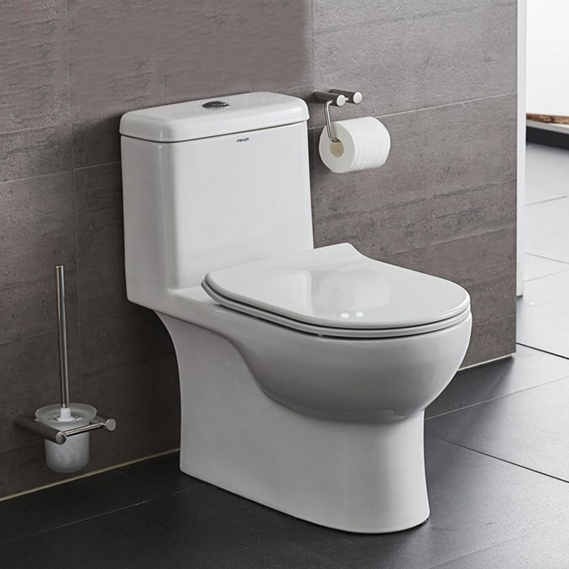 盖板脲醛法恩莎卫浴新品坐便器坐厕超薄树脂马桶普通坐便器