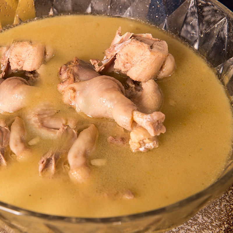 湖北特产 武汉汪集 吴太婆土鸡汤650g*2罐 即食汤罐头 速食产品