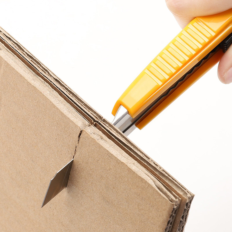 纸刀美工刀得力锁定拆包快递壁纸刀割美工手工美工刀