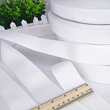 白色2cm3cm38cm5cm加密丙纶背包带帆布布带尼龙织带丝带