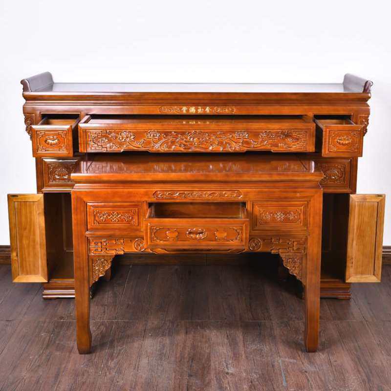 供奉桌供案仙家关公桌佛桌供桌堂屋玄关柜佛柜佛院供桌