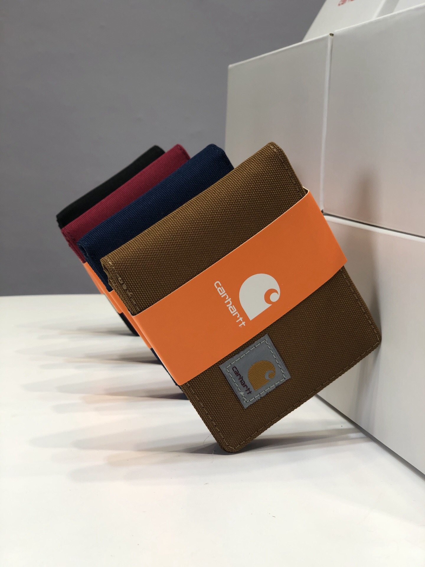 潮牌卡哈特carharttwip纯色钱包