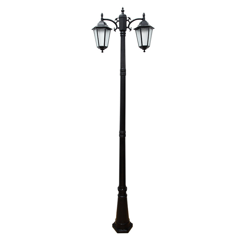 庭院灯3米户外高杆灯防水欧式六角花园灯草草坪景观庭院灯饰