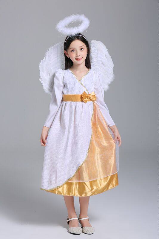 万圣儿童服装女童幼儿园天使精灵套装仙女公主化装舞会儿童演出服
