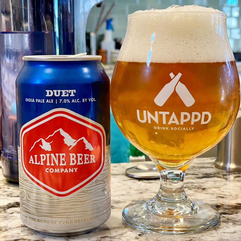 美国进口高山二重唱ipa高浓度印度淡色艾尔精酿啤酒