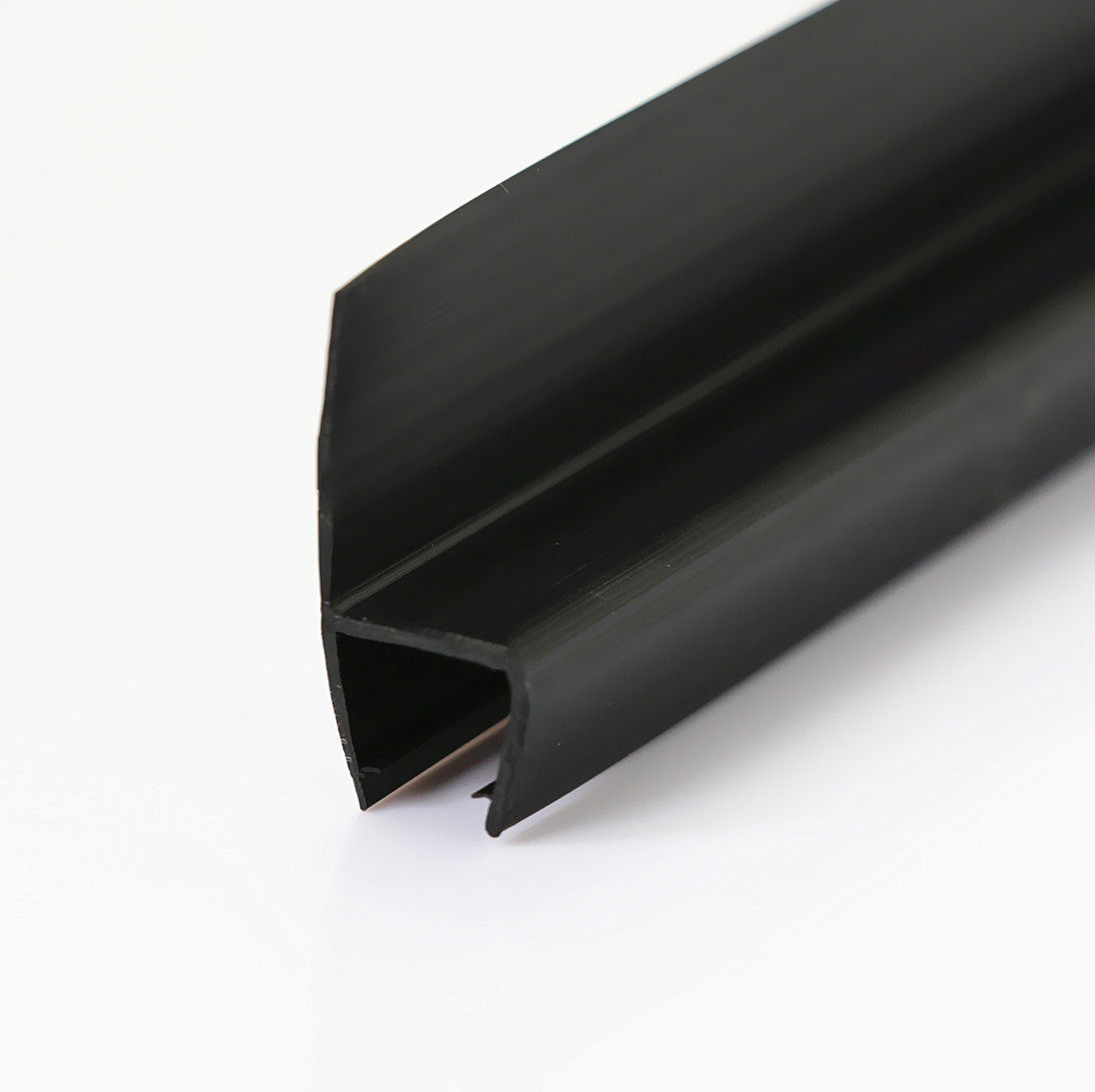 玻璃门密封条钻石淋浴房挡水条浴室玻璃门卫生间防水条密封条黑色