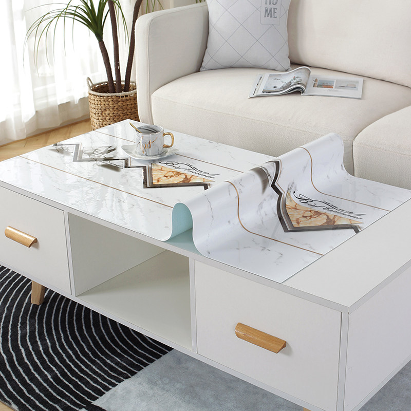 茶几垫台布餐桌垫软pvc玻璃桌布防水防油免洗防烫皮革垫子水晶板