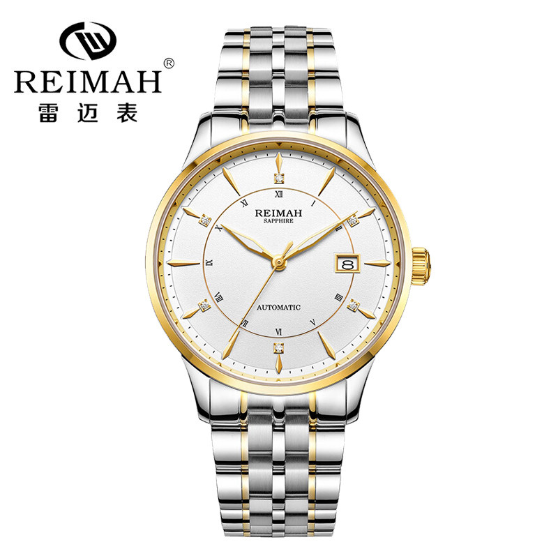 reimah雷迈新款手表男表男士腕表自动自动机机械表国产腕表