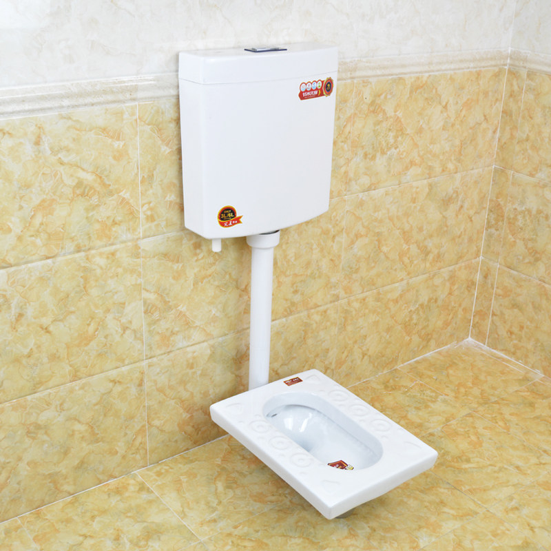 防臭亿家卫浴便器陶瓷蹲便带存水弯蹲便器