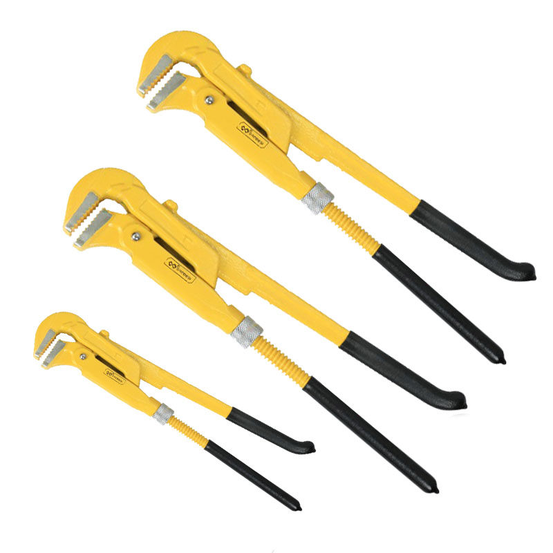 高德斯多功能管钳家用重型鹰嘴水管钳子水暖五金工具管子钳