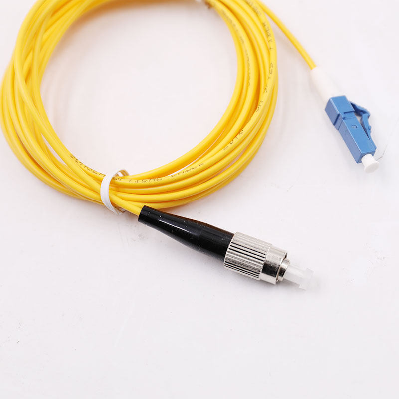 电信级lc-fc单模单芯光纤跳线3米fc-lc尾纤小方头转圆头5米10米