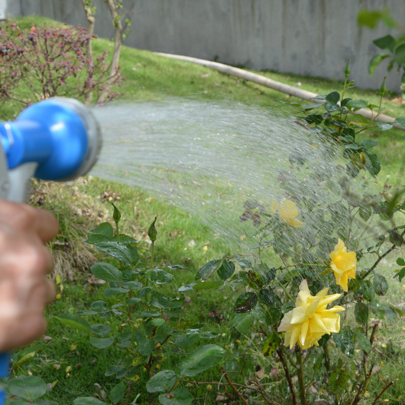 艺森园艺浇花水枪洗车花洒喷头浇水浇菜园艺多功能喷头高压洒水