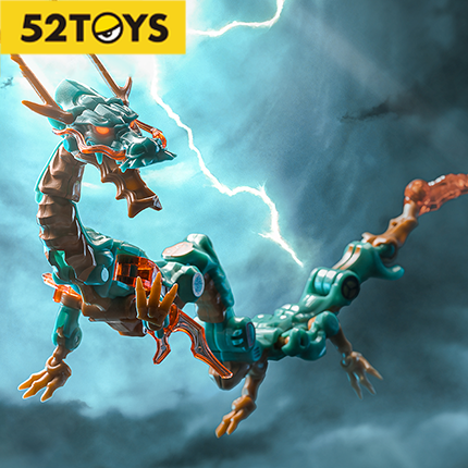 52toys中华华龙青龙变形玩具拼装机甲模型男生机器人