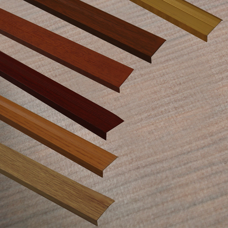 地板压条平条铝合金铝条钨金包角条门槛收边楼梯收边条