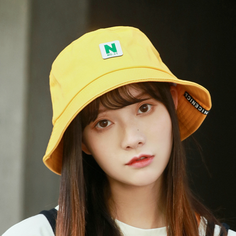 渔夫帽女夏日系短发学生韩版百搭遮阳帽chic出游网红圆脸帽可爱潮