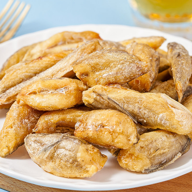 鱼酥香酥龙头500g罐装深海小鱼干即海味网红即食鱼零食