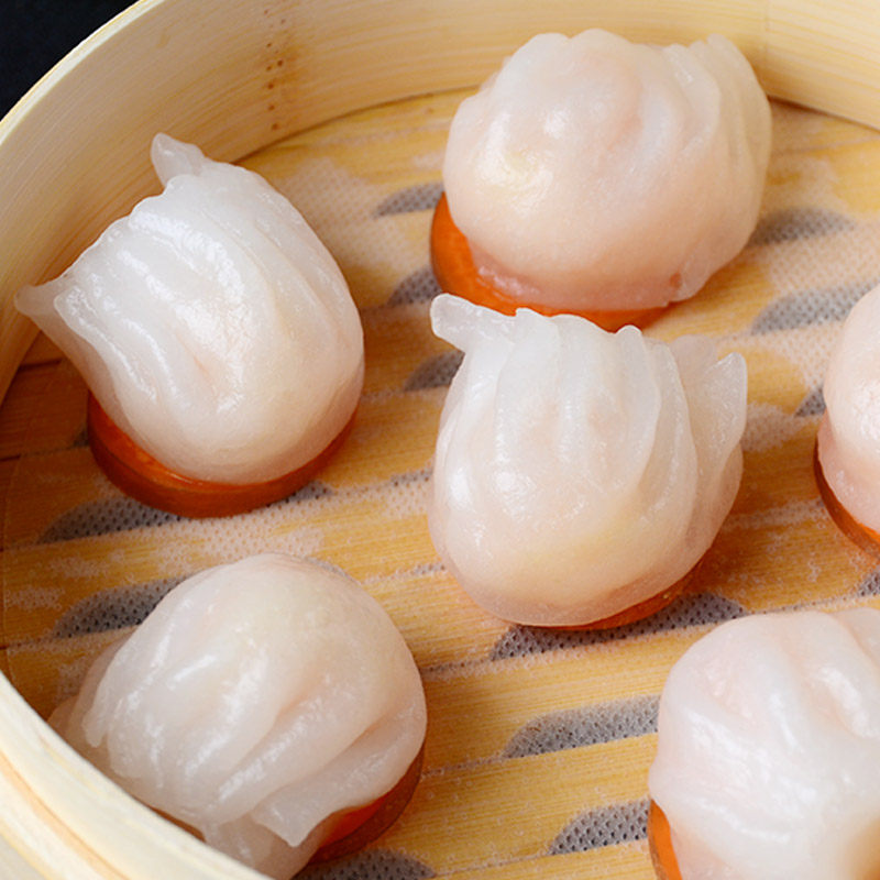 广式水晶虾饺皇速冻港式点心半成品食品 早餐3包900克装顺丰包邮