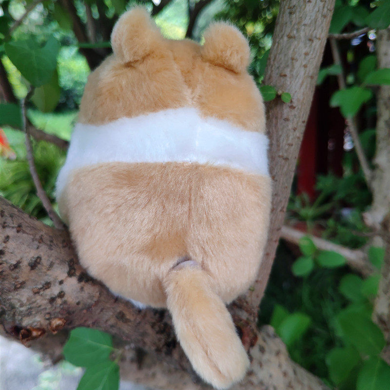 摇尾巴的老鼠可爱鼠旋风小仓鼠仿真毛绒玩具公仔拉绳线摇摆转发条