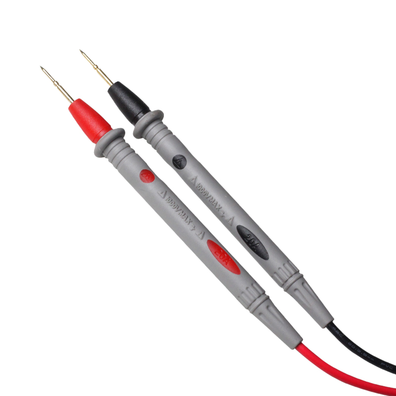 表笔万用表特尖钢针高档软线pvc高精度通用特细万用表