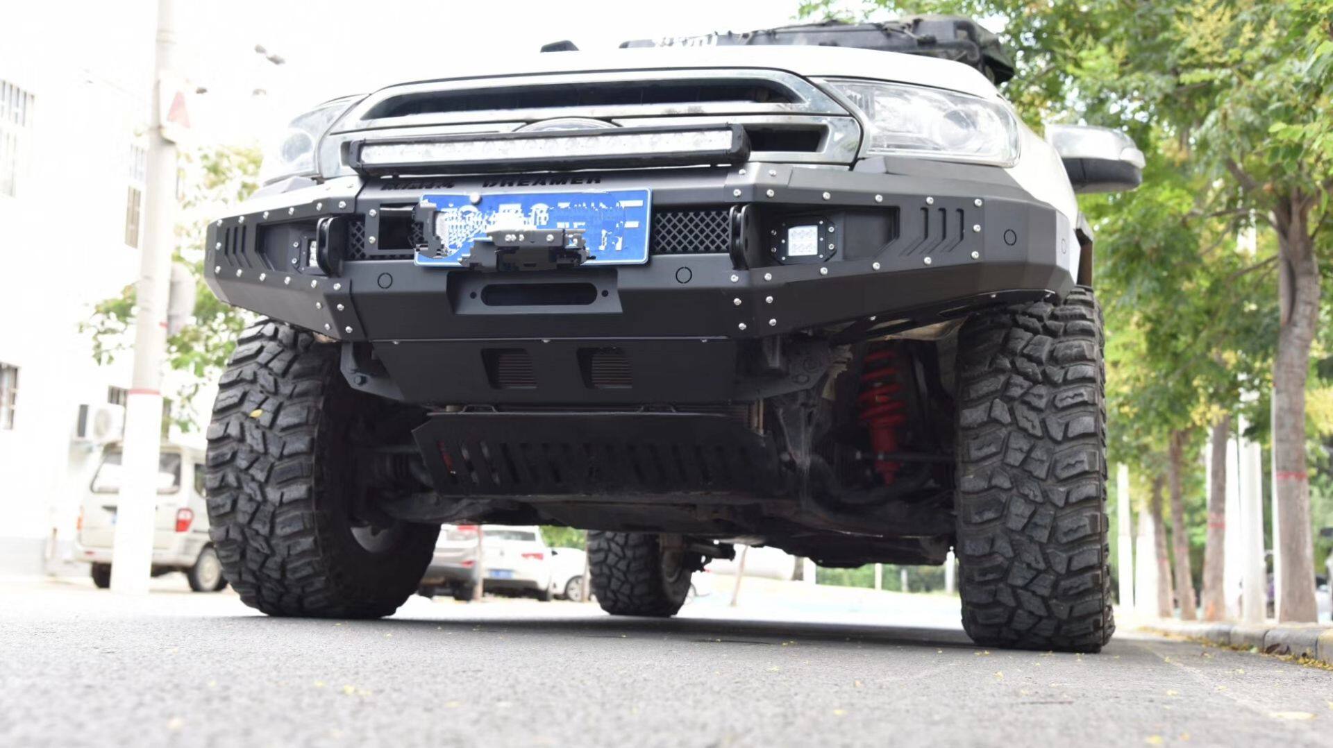 适用于福特rangert7t8皮卡撼路者越野改装竞技保险杠全车改装套件