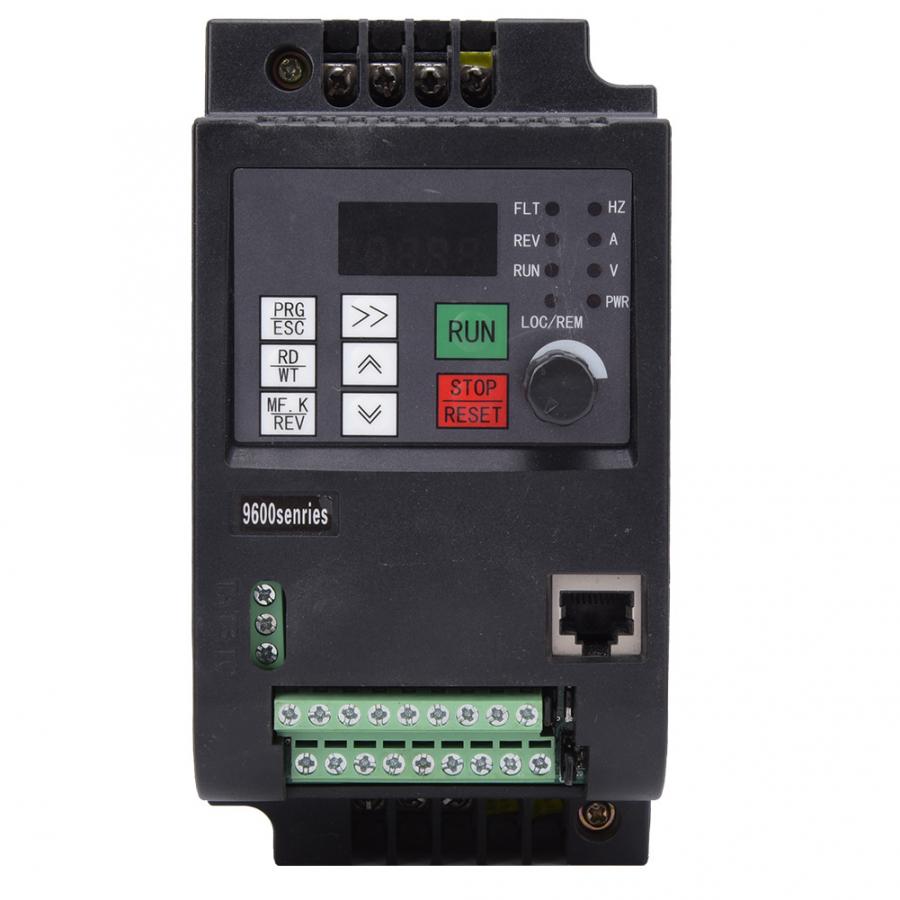 nflixin220v380v变频器075kw15电机变频调速控制器vfd通用变频器
